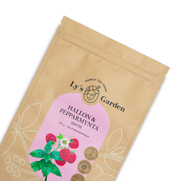 Örtte HALLON & PEPPARMYNTA (50st)