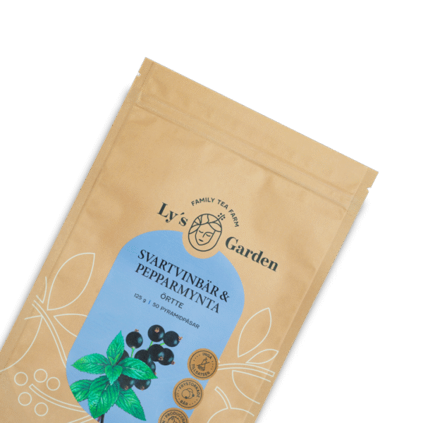 Örtte SVARTVINBÄR & PEPPARMYNTA (50st)
